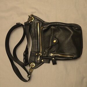 Genuine Leather Drop Leg Bag